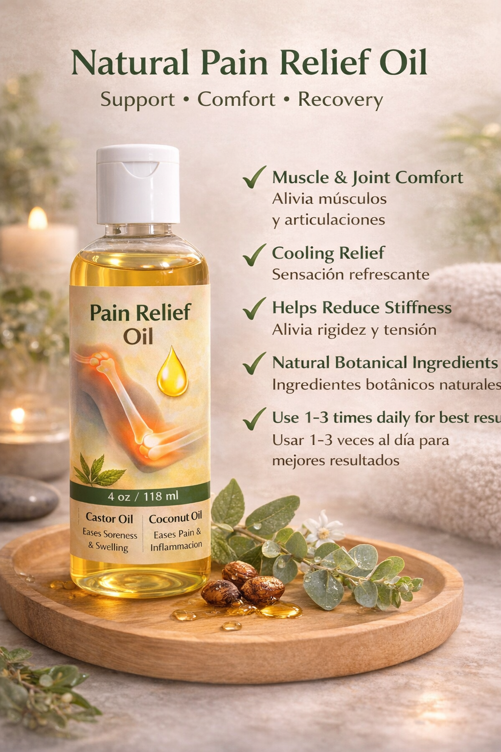 Pain & Restore Natural Bundle