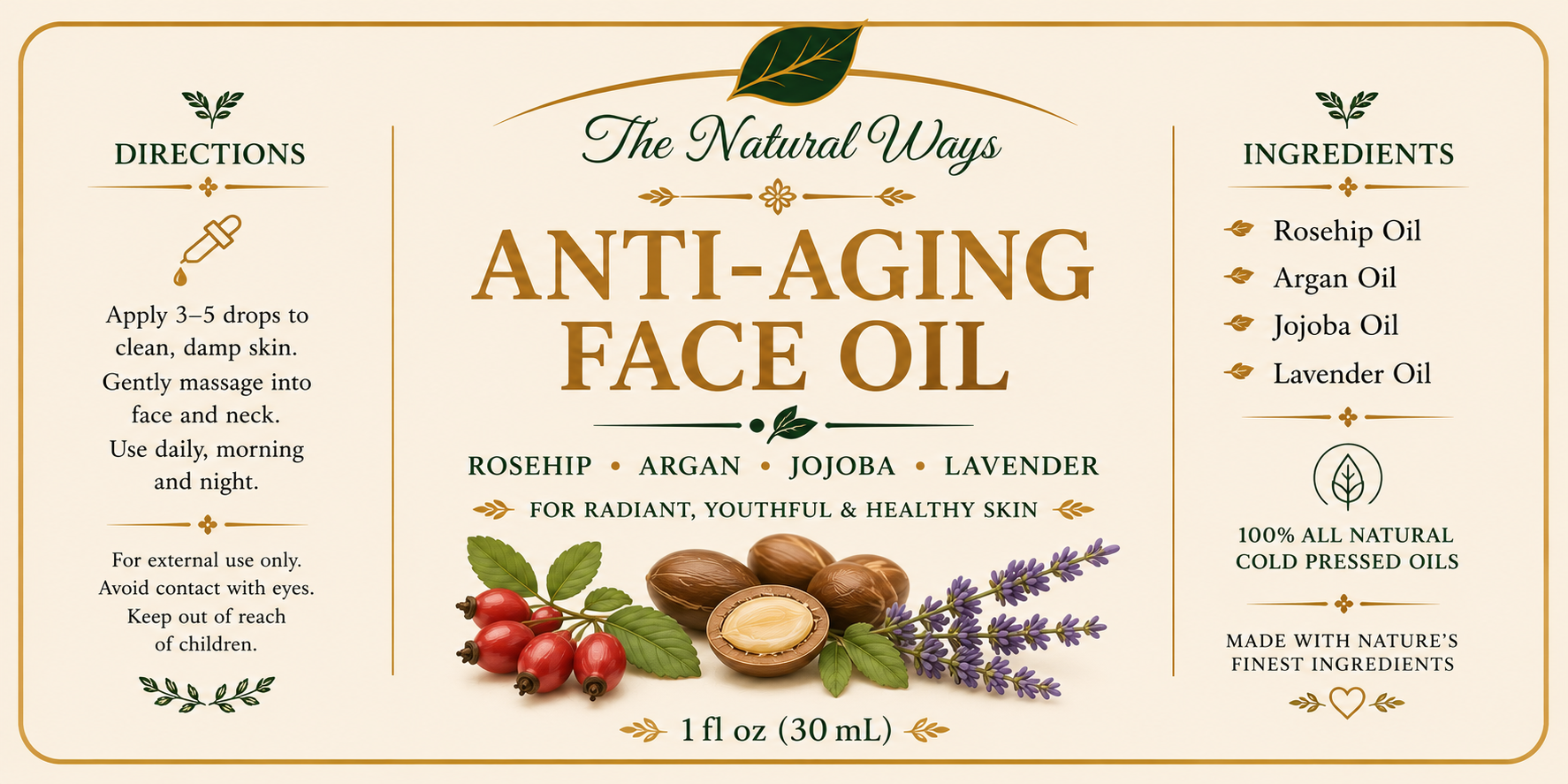 Anti-Aging Face Oil